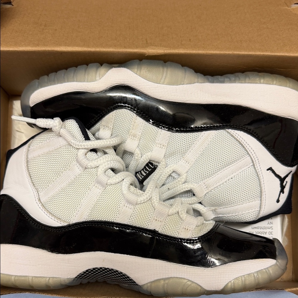 Kids' Black and White Sneakers